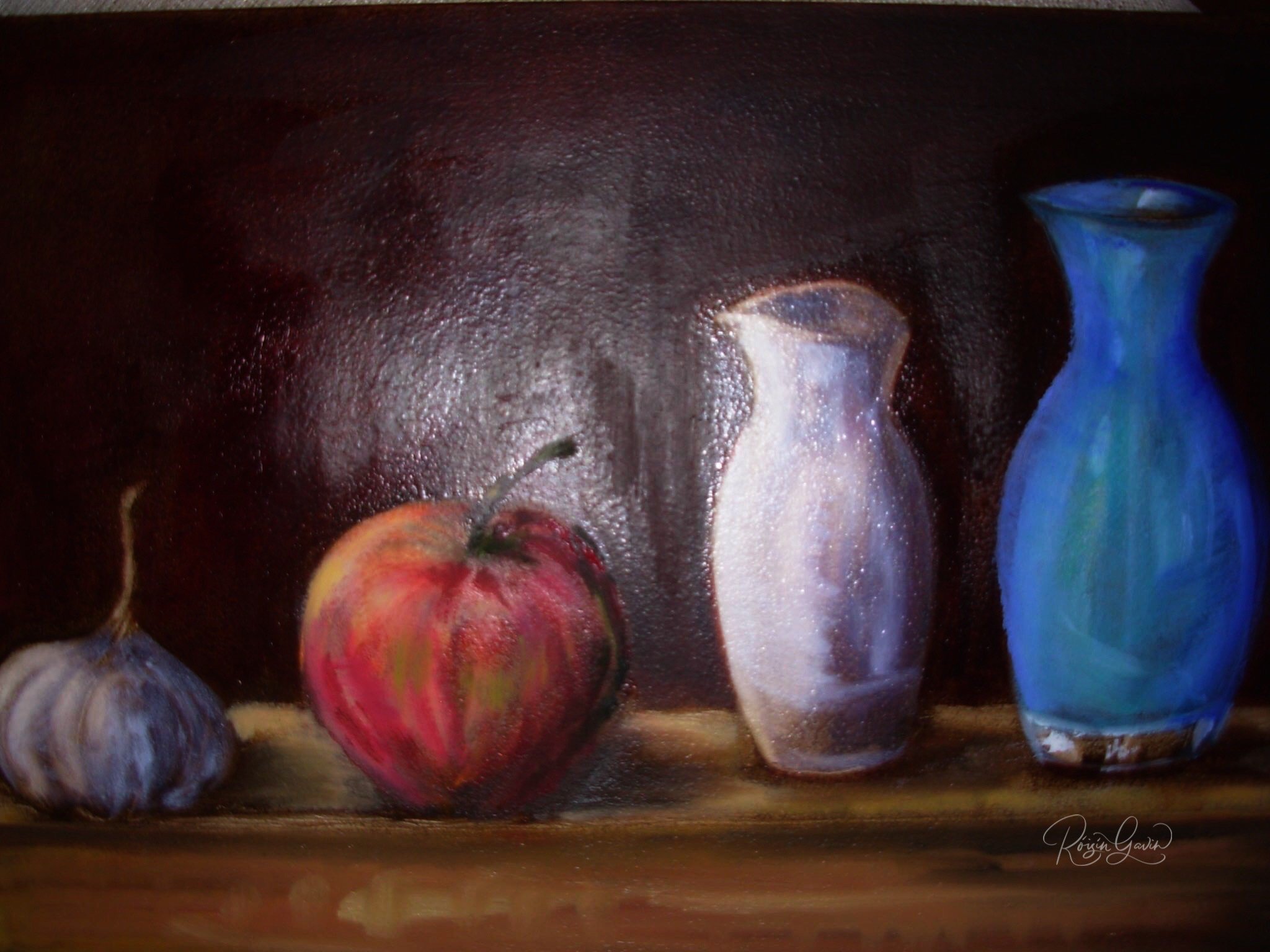 Be still Still Life oilpainting